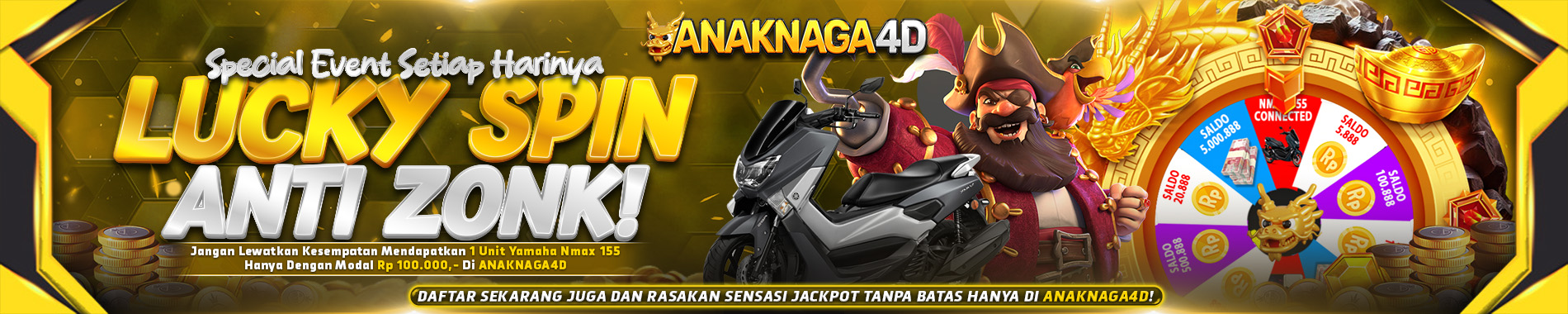 LUCKYSPIN ANTIZONK ANAKNAGA4D